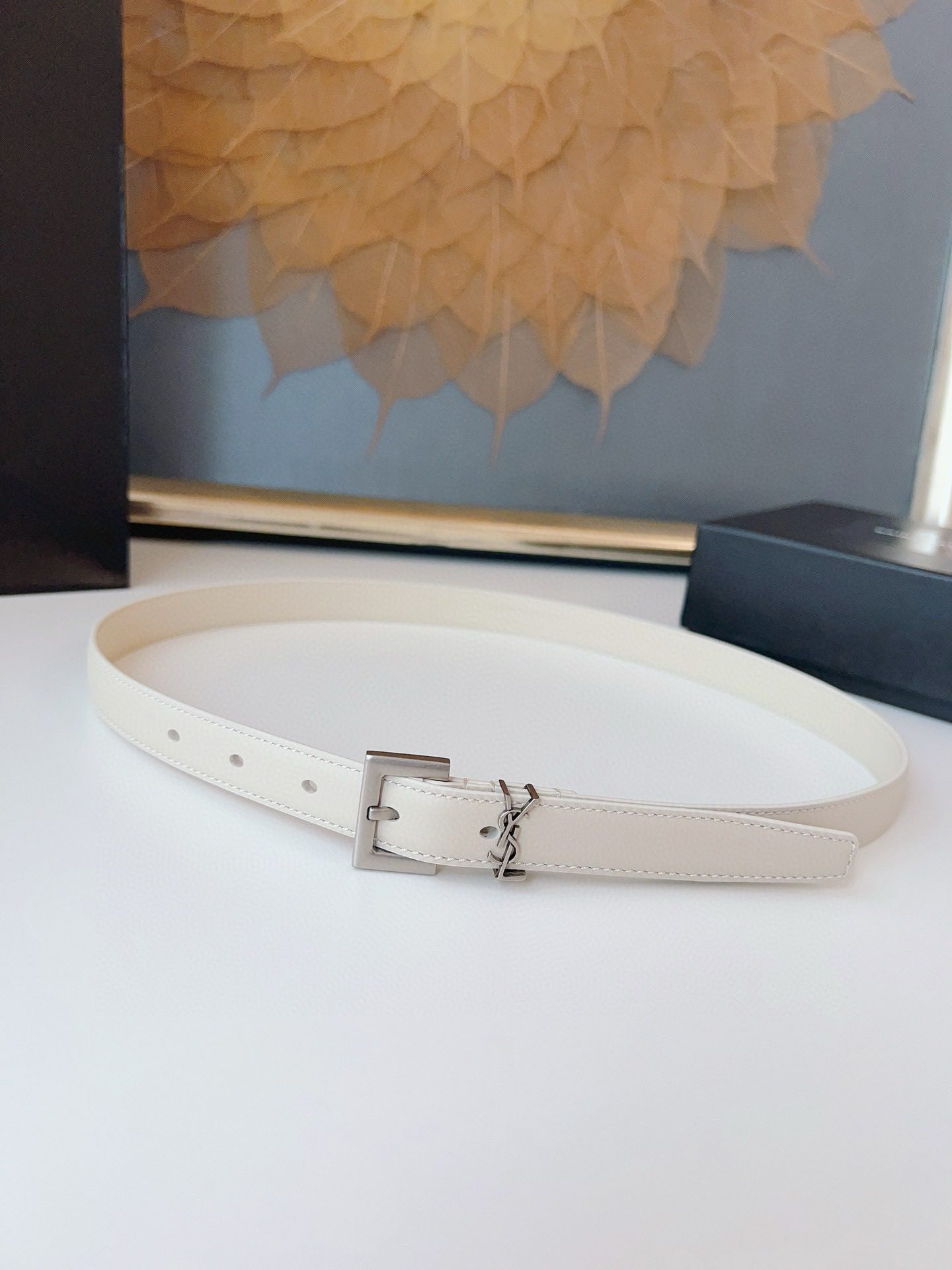 Saint Laurent LOGO belt 2.0 view 5