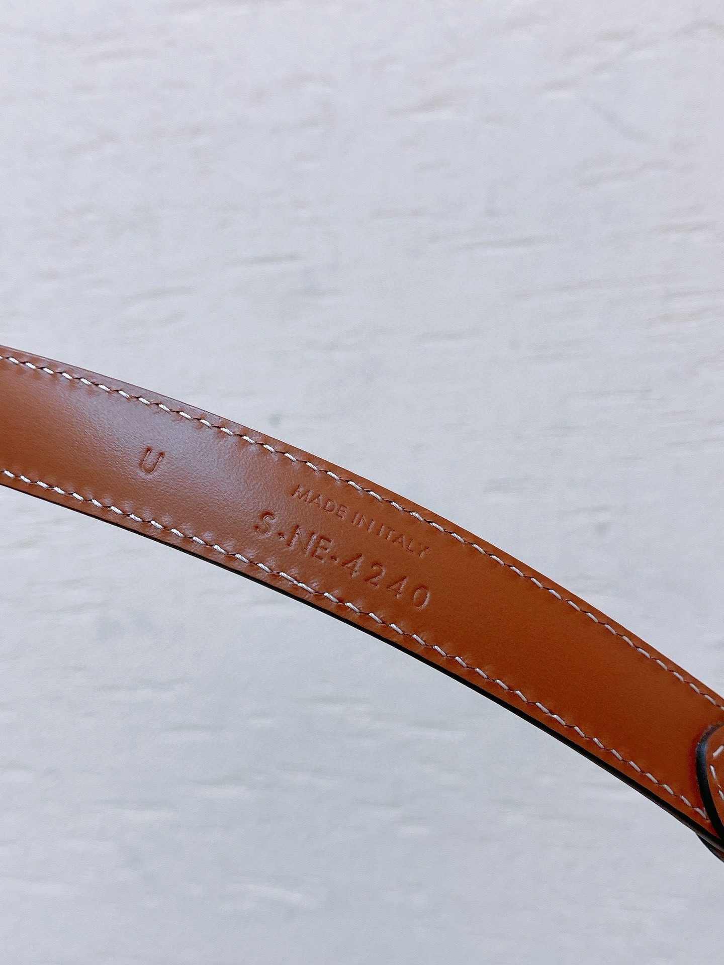 Celine hook buckle TRIOMPHE belt view 7