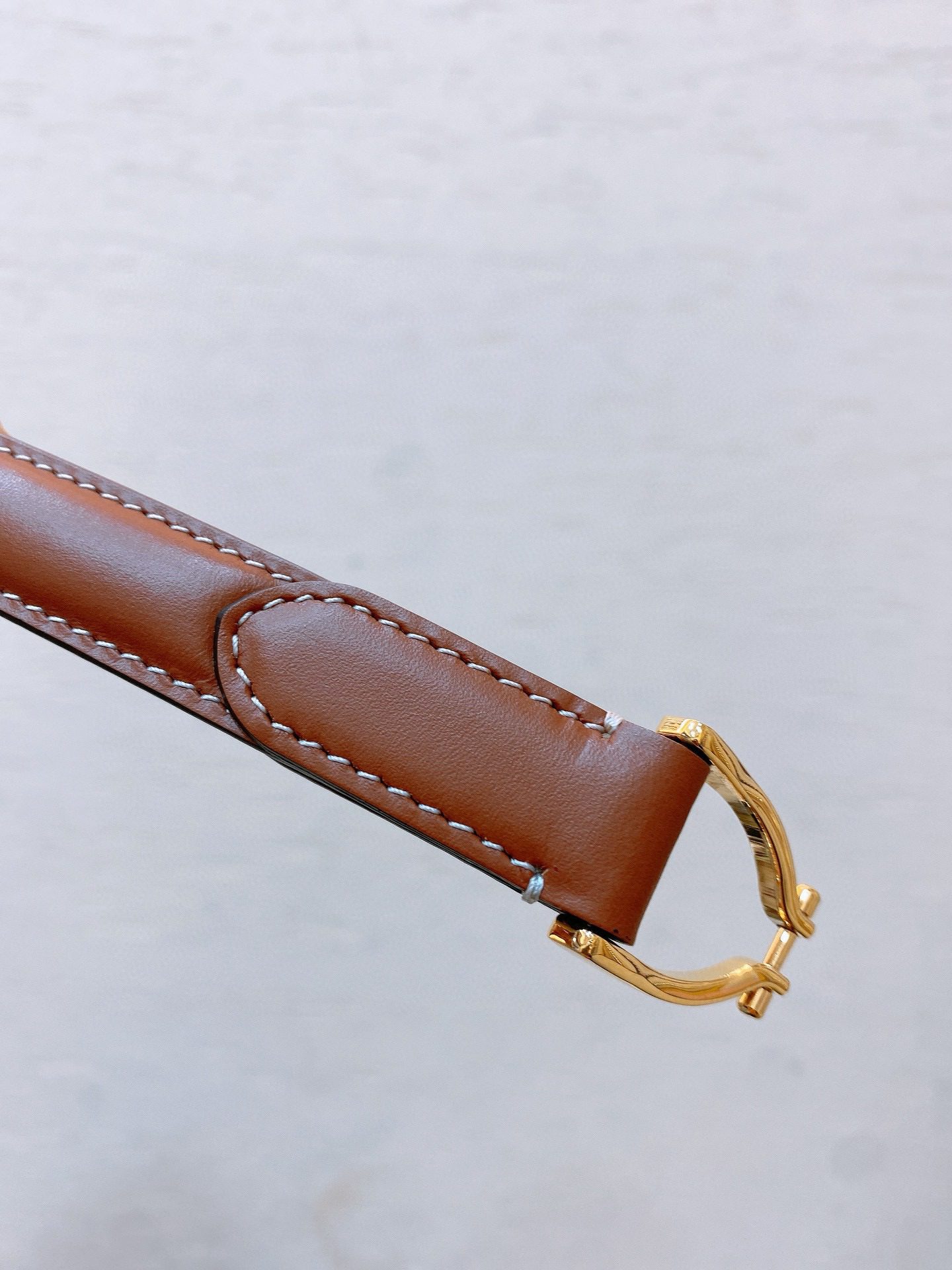 Celine hook buckle TRIOMPHE belt view 9