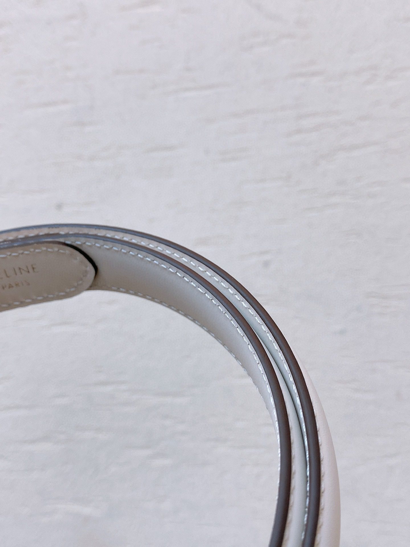 Celine hook buckle TRIOMPHE belt view 9