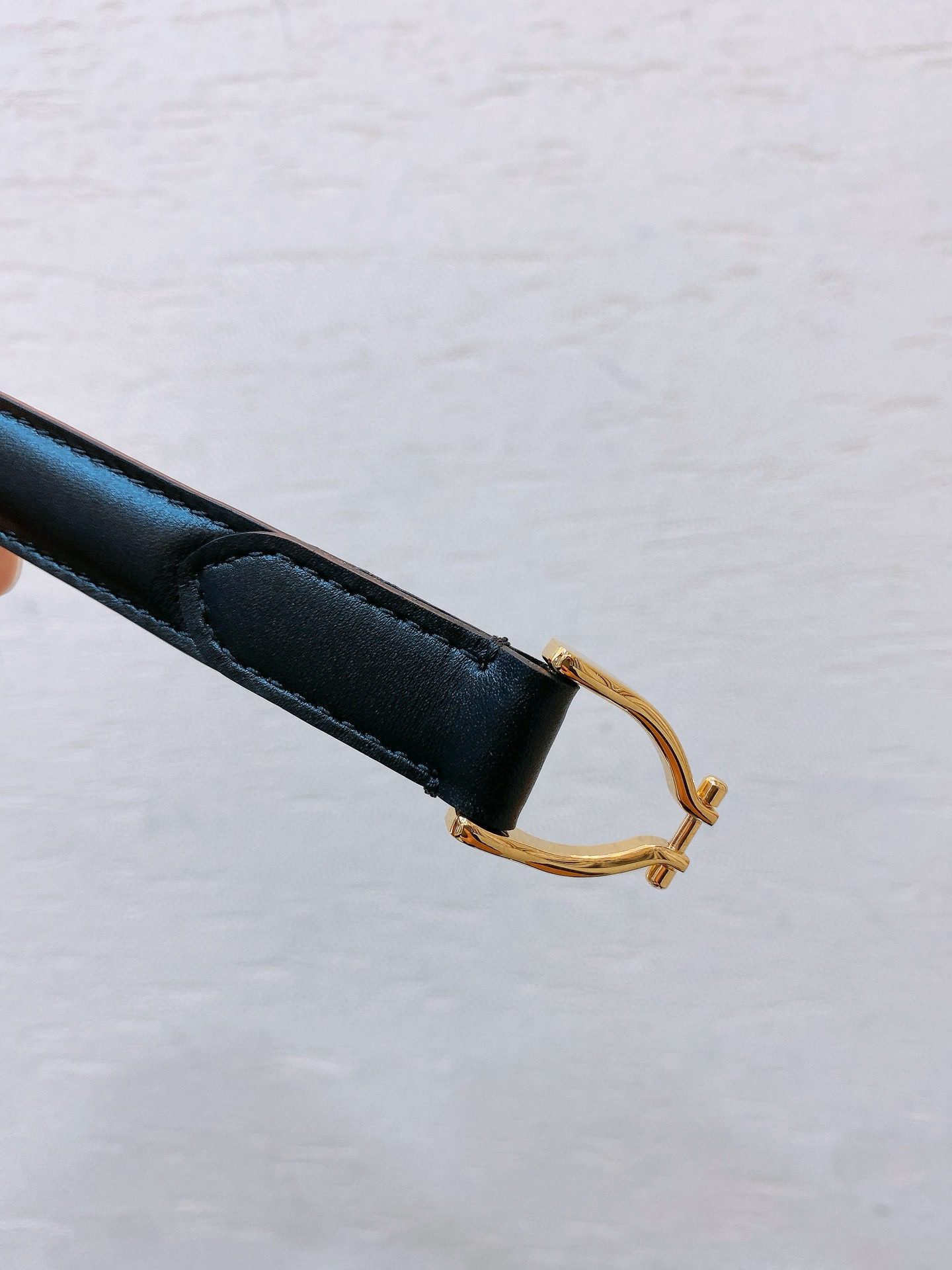 Celine hook buckle TRIOMPHE belt view 5