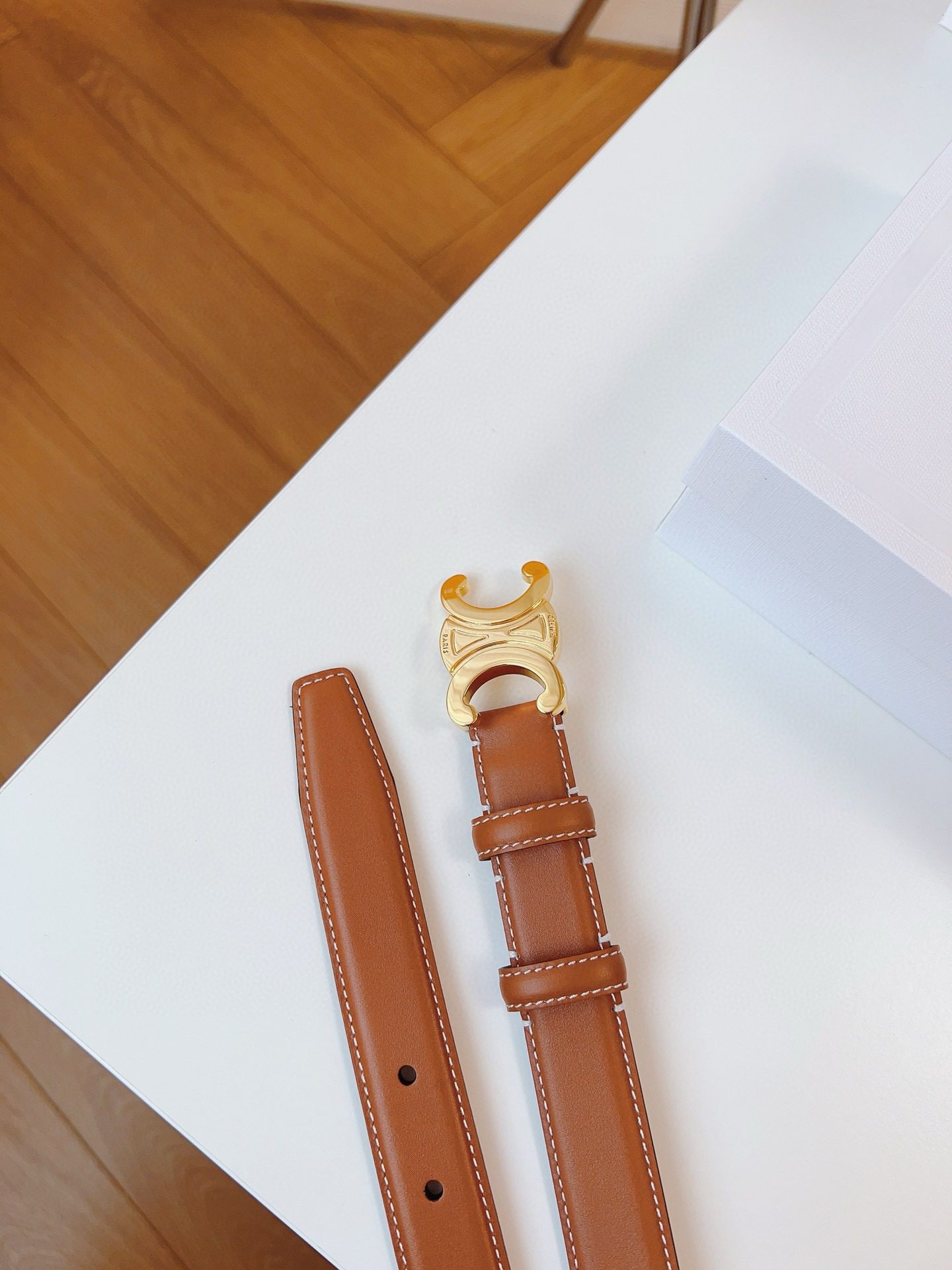 Celine LOGO belt 25mm view 7