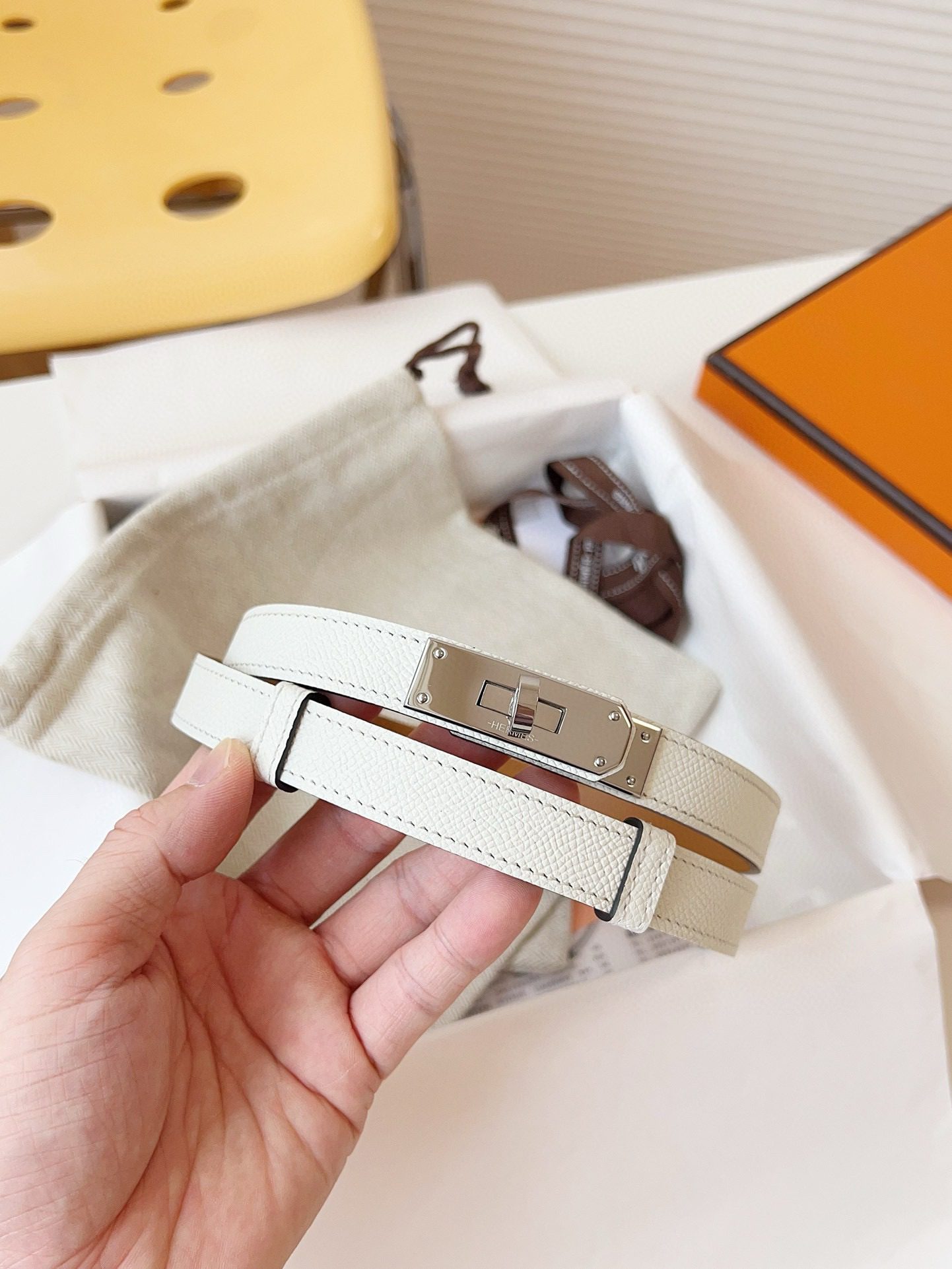 Hermès Kelly Epsom 18mm Belt view 1