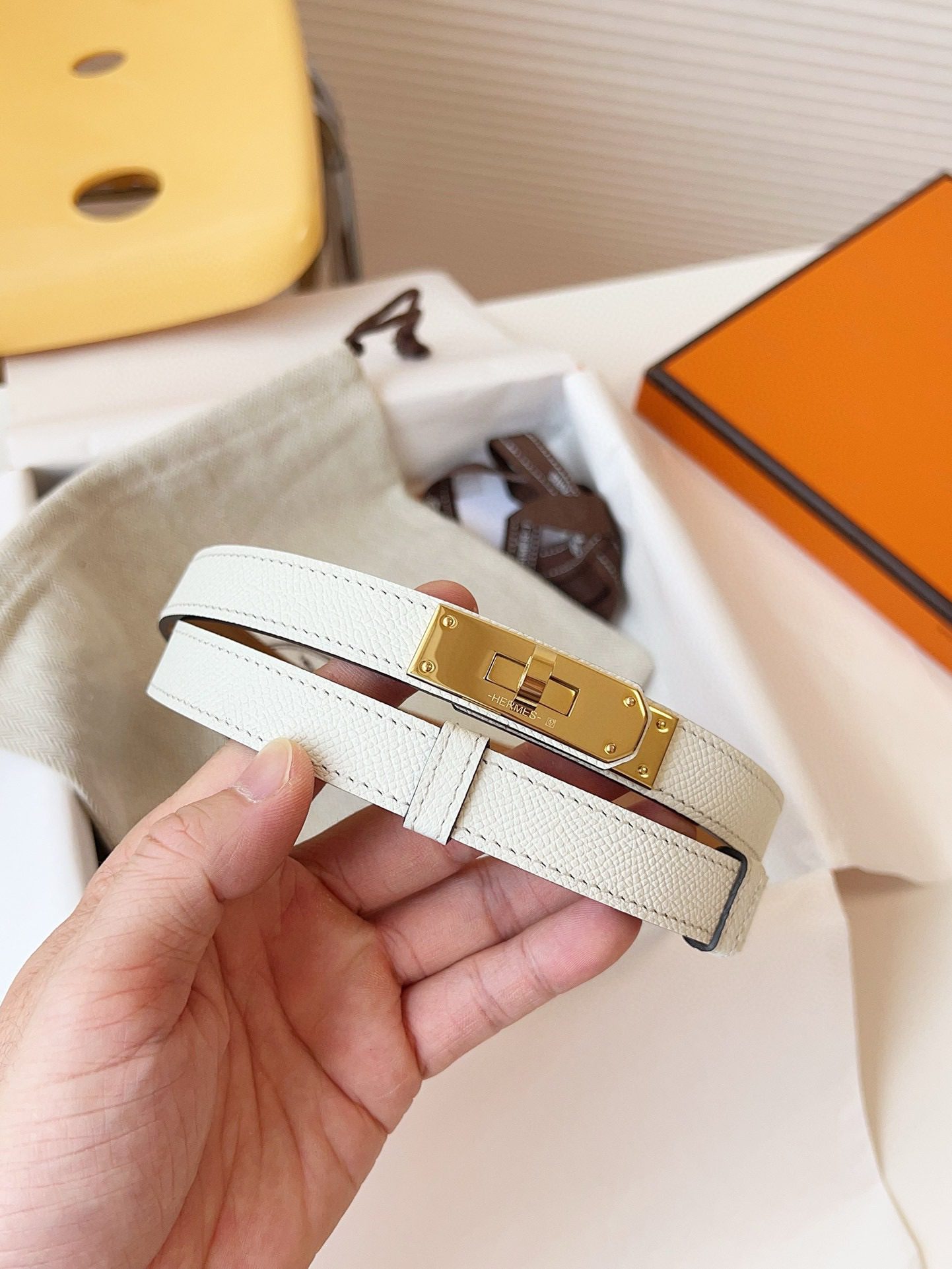 Hermès Kelly Epsom 18mm Belt view 2