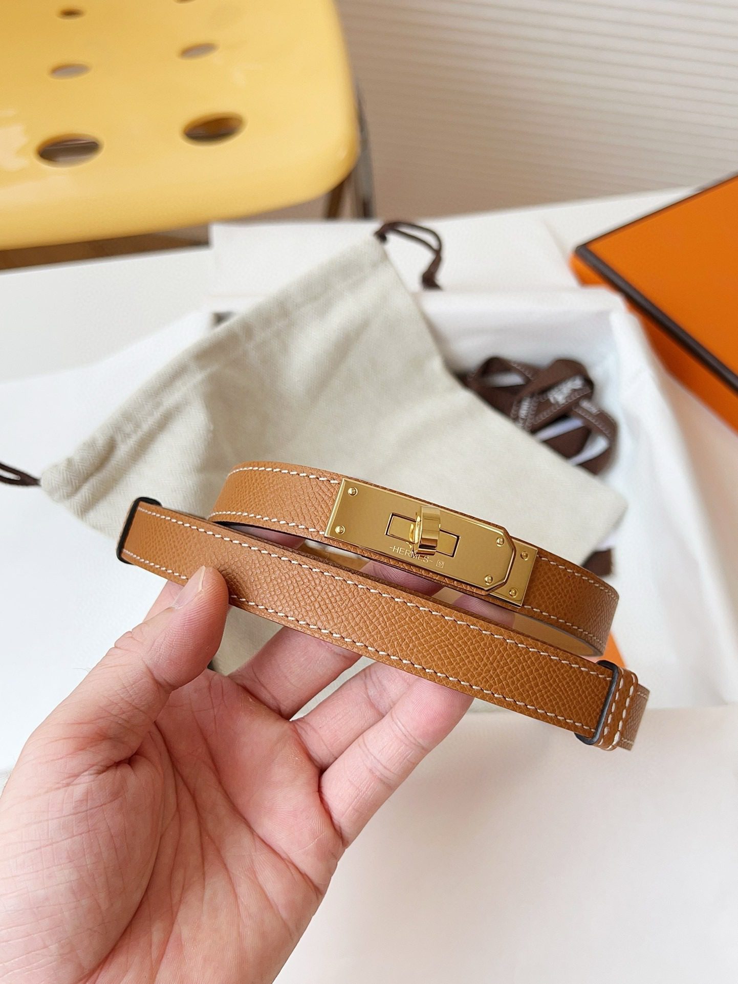 Hermès Kelly Epsom 18mm Belt view 2