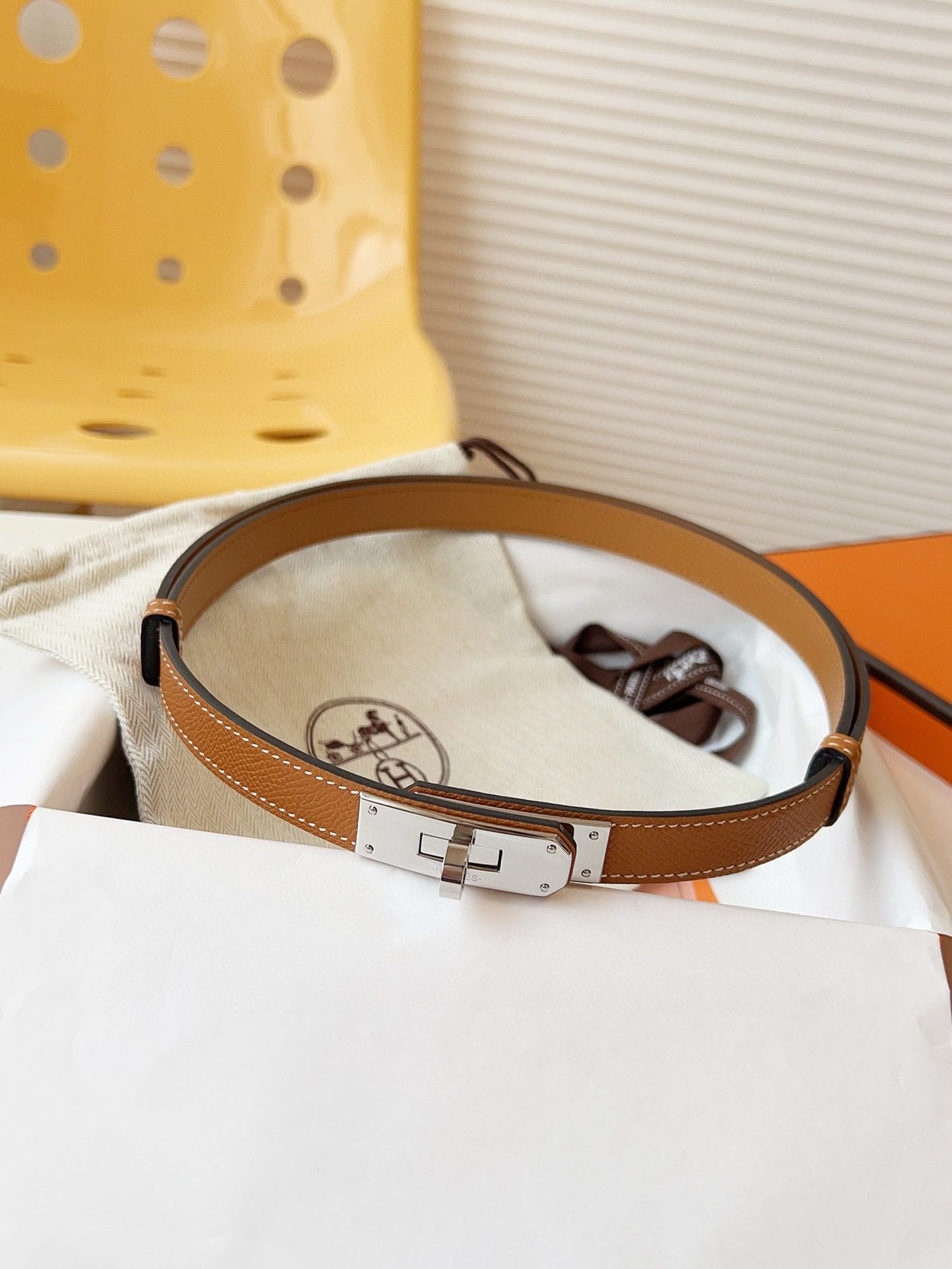 Hermès Kelly Epsom 18mm Belt view 3