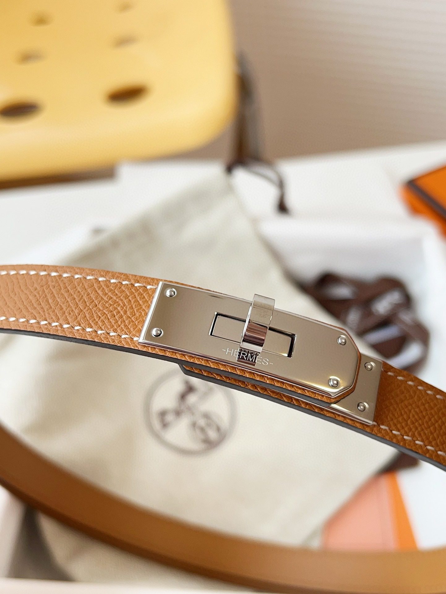 Hermès Kelly Epsom 18mm Belt view 4