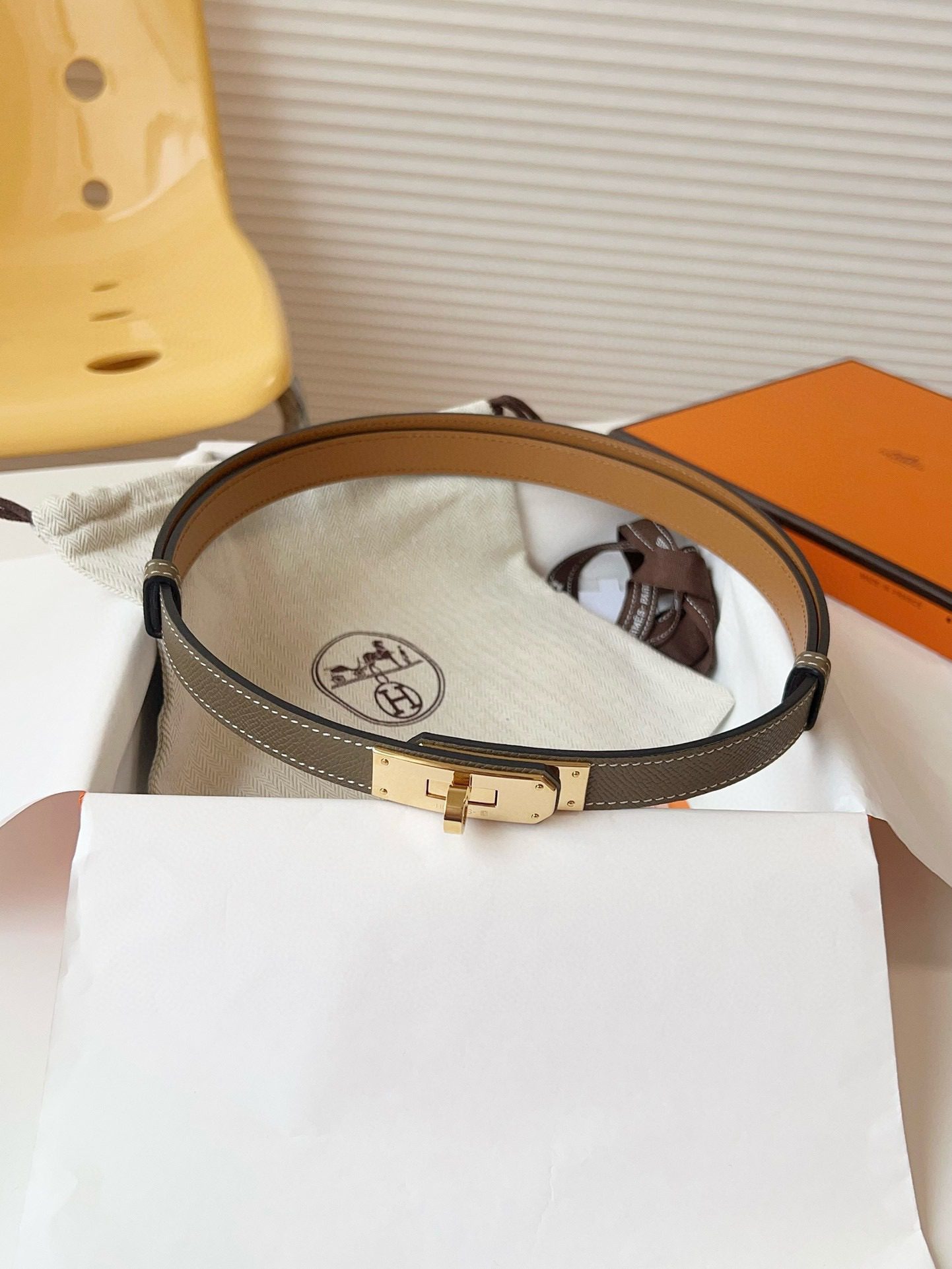 Hermès Kelly Epsom 18mm Belt view 11
