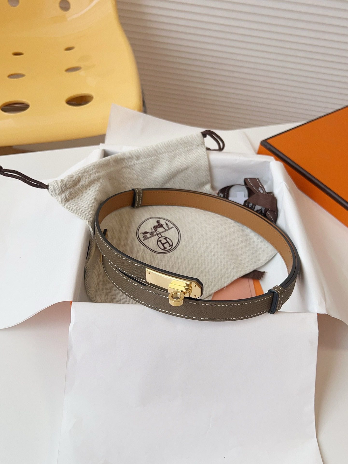 Hermès Kelly Epsom 18mm Belt view 14