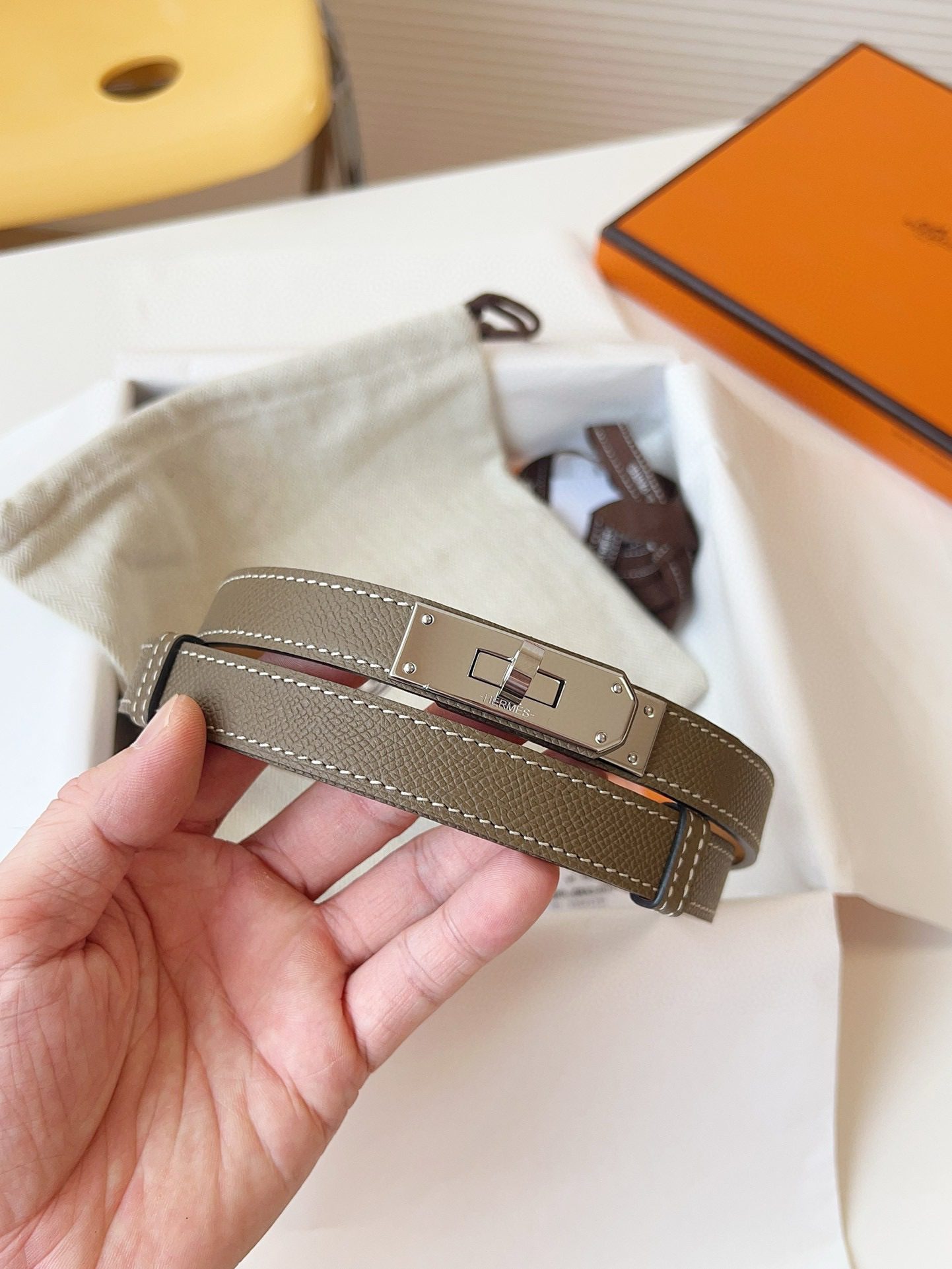 Hermès Kelly Epsom 18mm Belt view 2