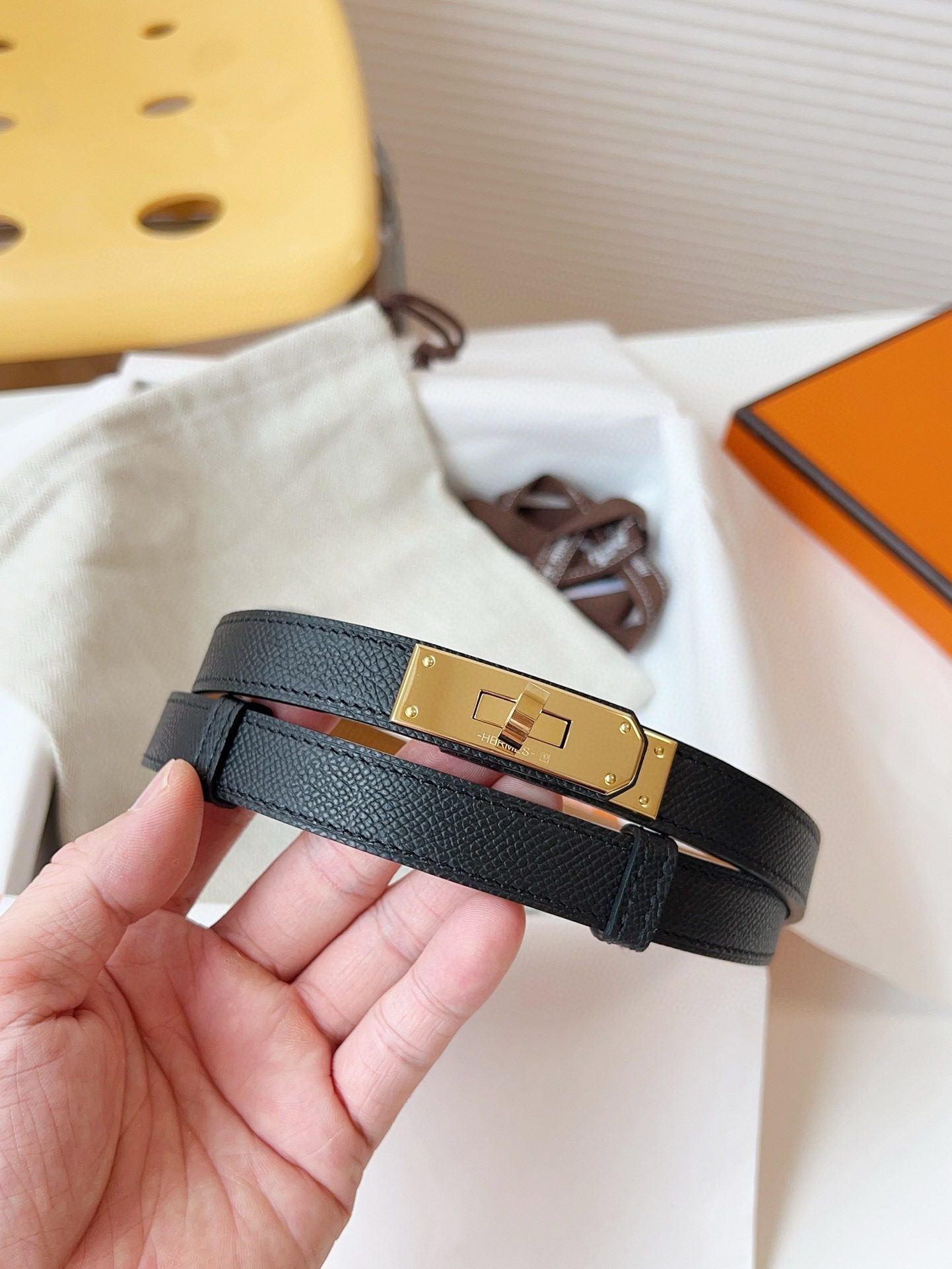 Hermès Kelly Epsom 18mm Belt view 1