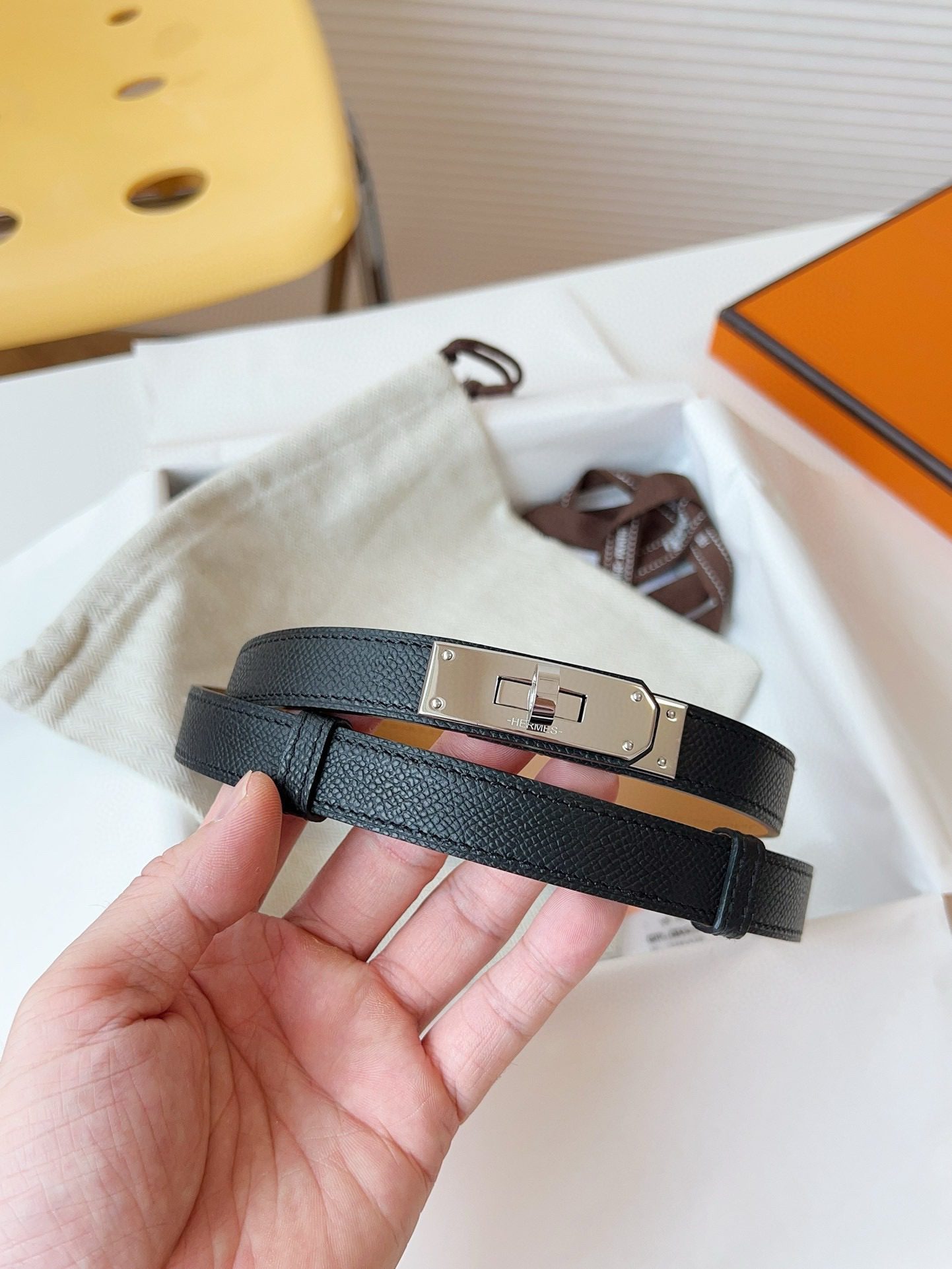 Hermès Kelly Epsom 18mm Belt view 2
