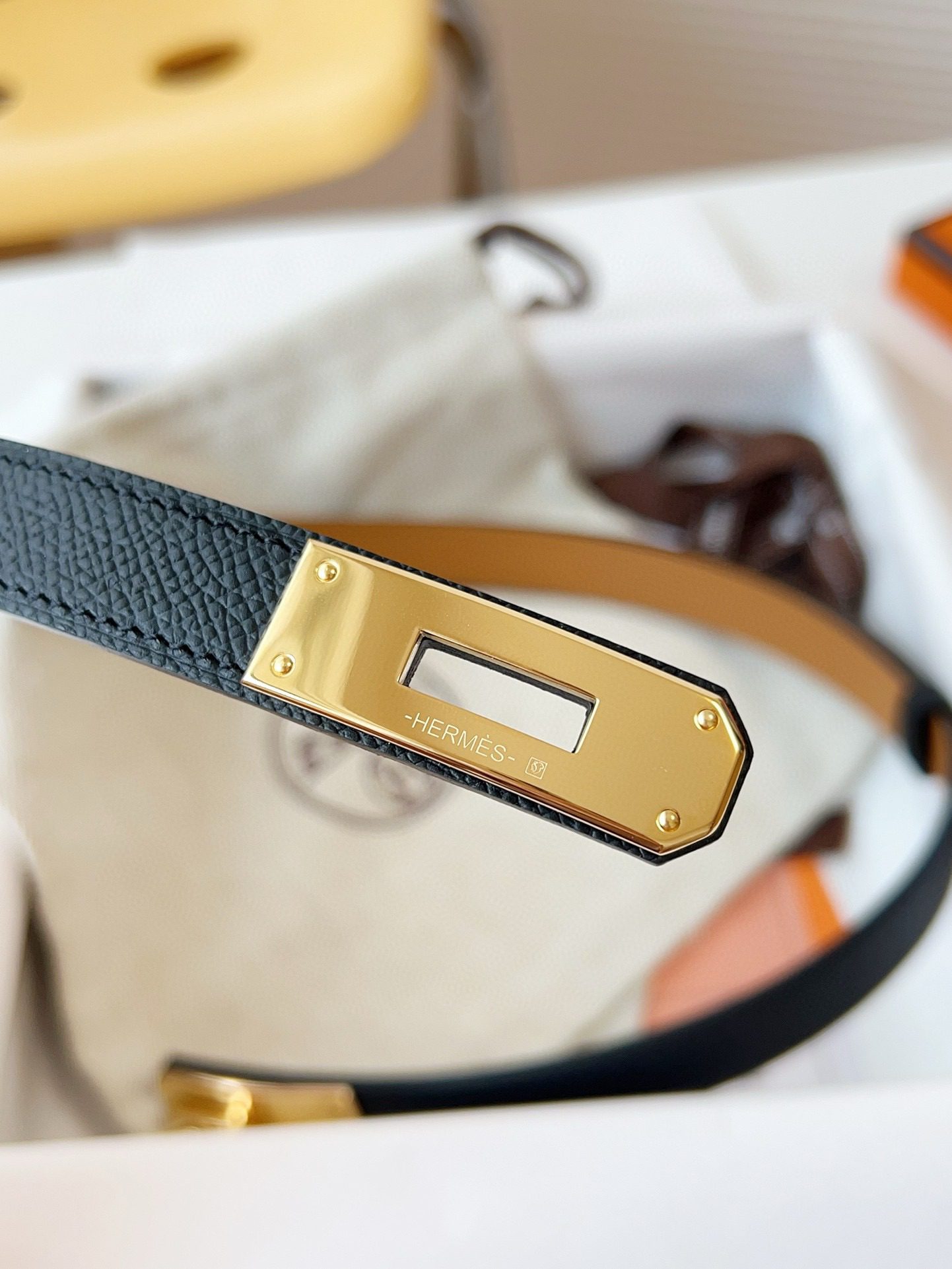 Hermès Kelly Epsom 18mm Belt view 4