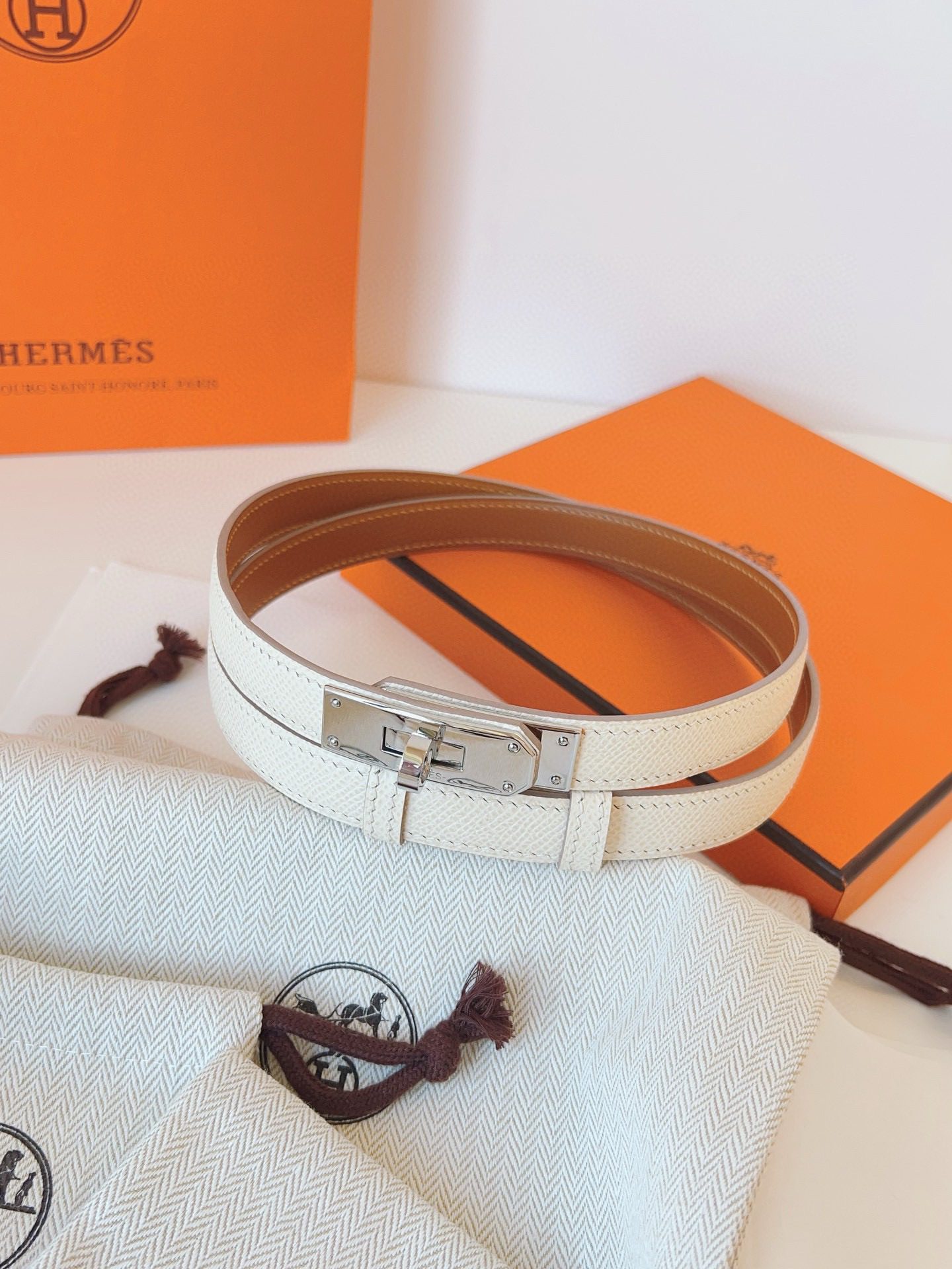 Hermès KELLY POCKET 18 Card belt view 7