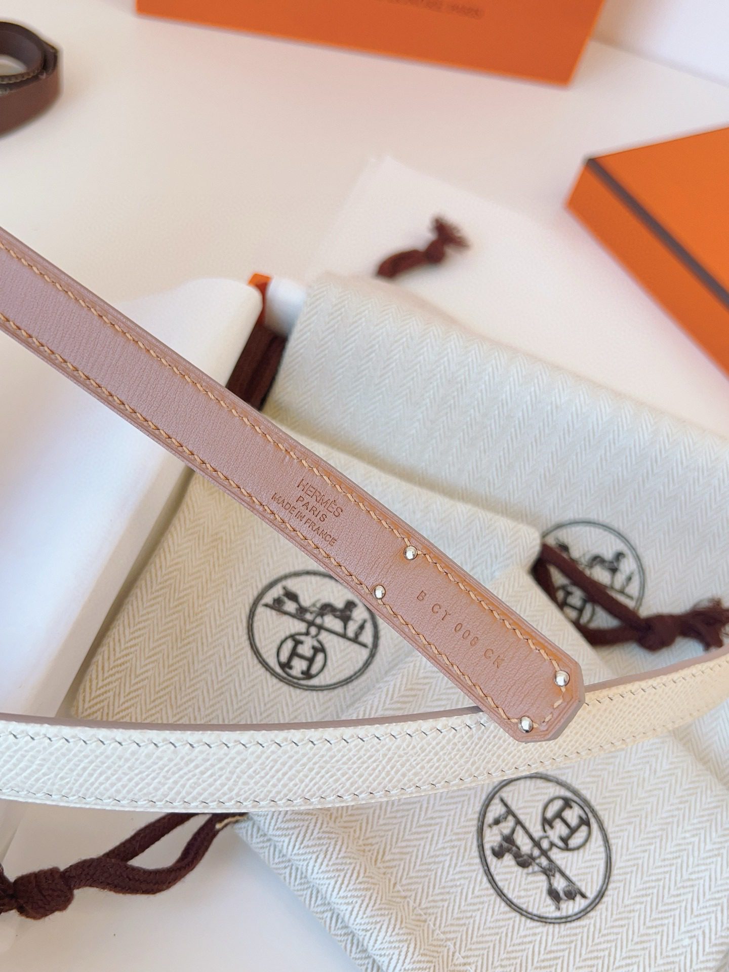 Hermès KELLY POCKET 18 Card belt view 8