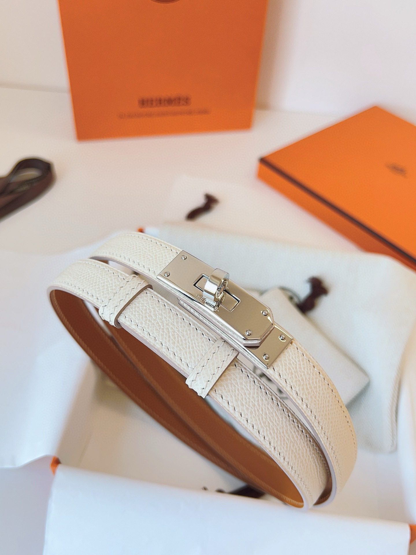 Hermès KELLY POCKET 18 Card belt view 9