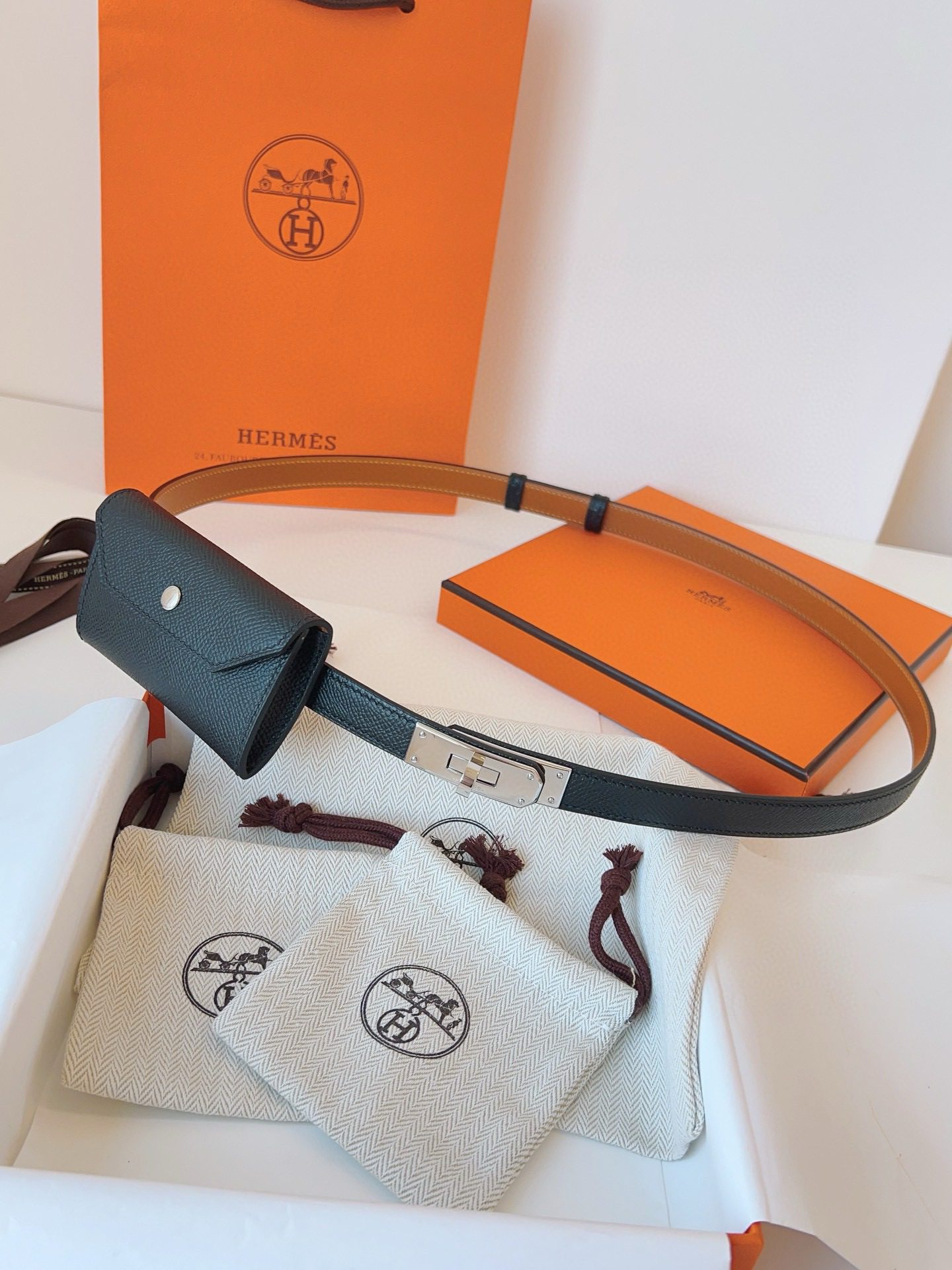 Hermès KELLY POCKET 18 Card belt view 2