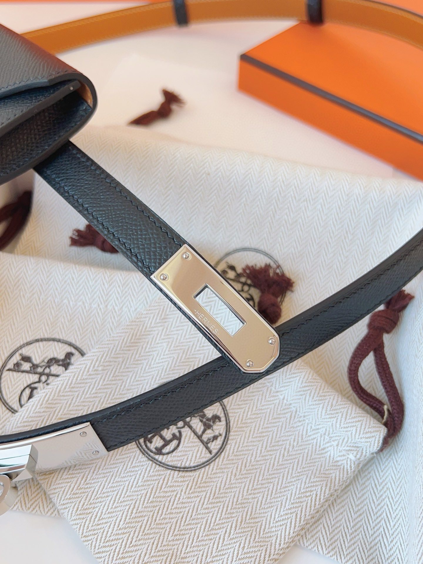 Hermès KELLY POCKET 18 Card belt view 4