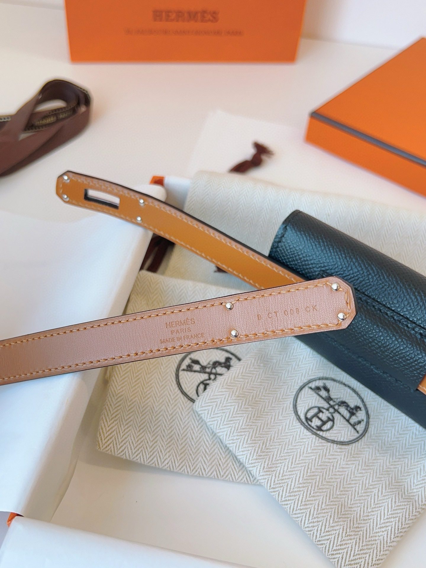 Hermès KELLY POCKET 18 Card belt view 5