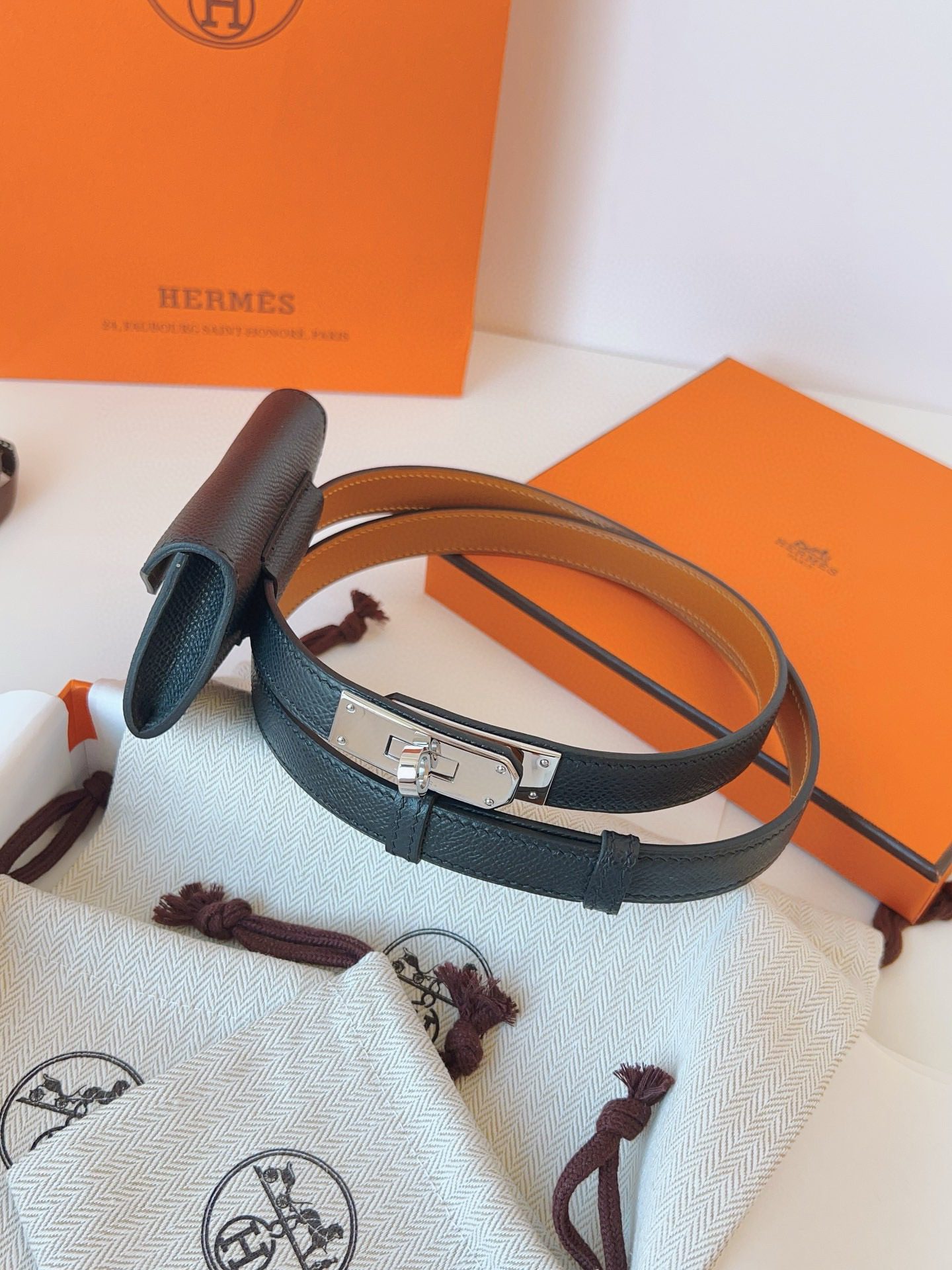Hermès KELLY POCKET 18 Card belt view 7