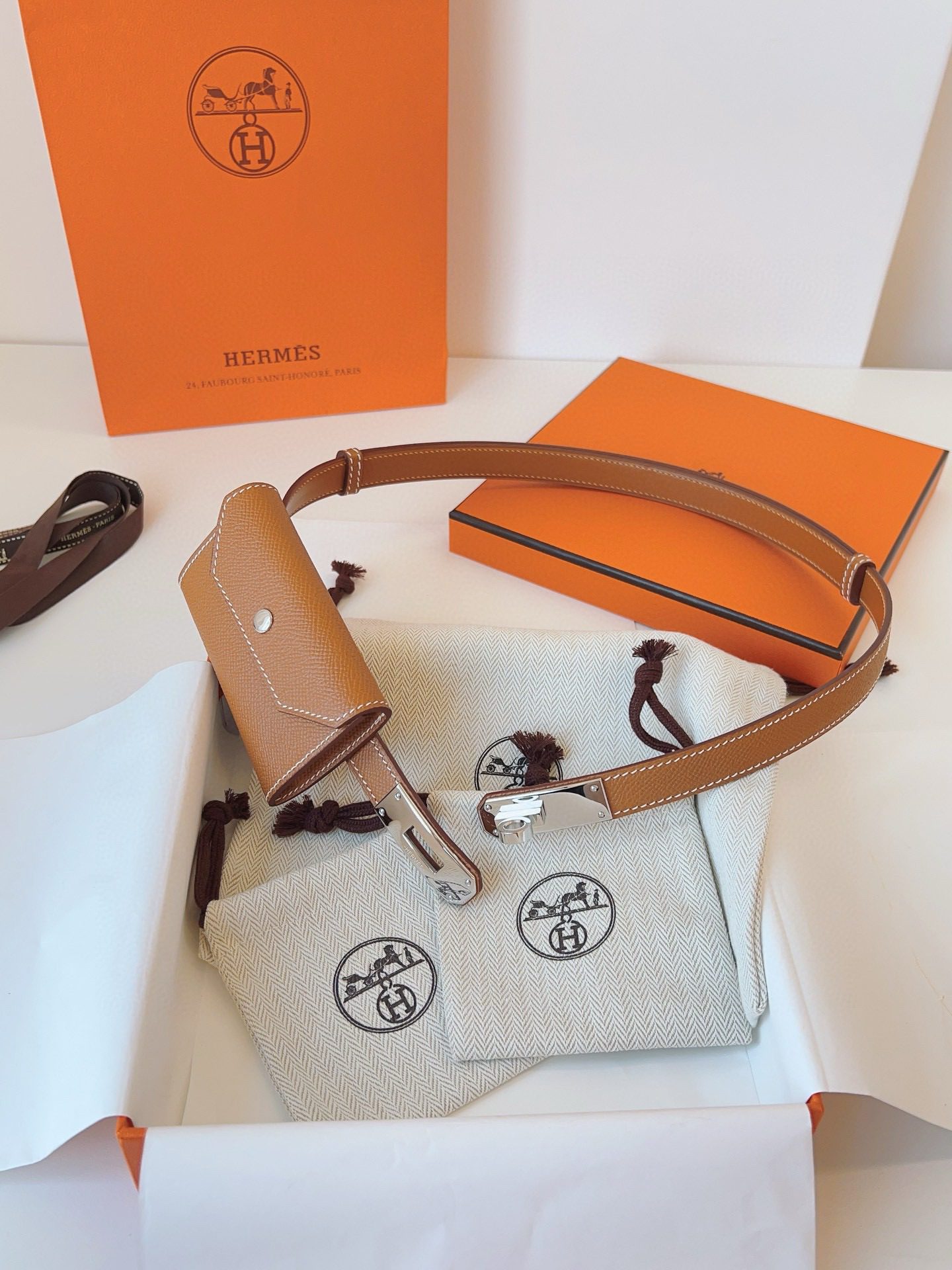 Hermès KELLY POCKET 18 Card belt view 1