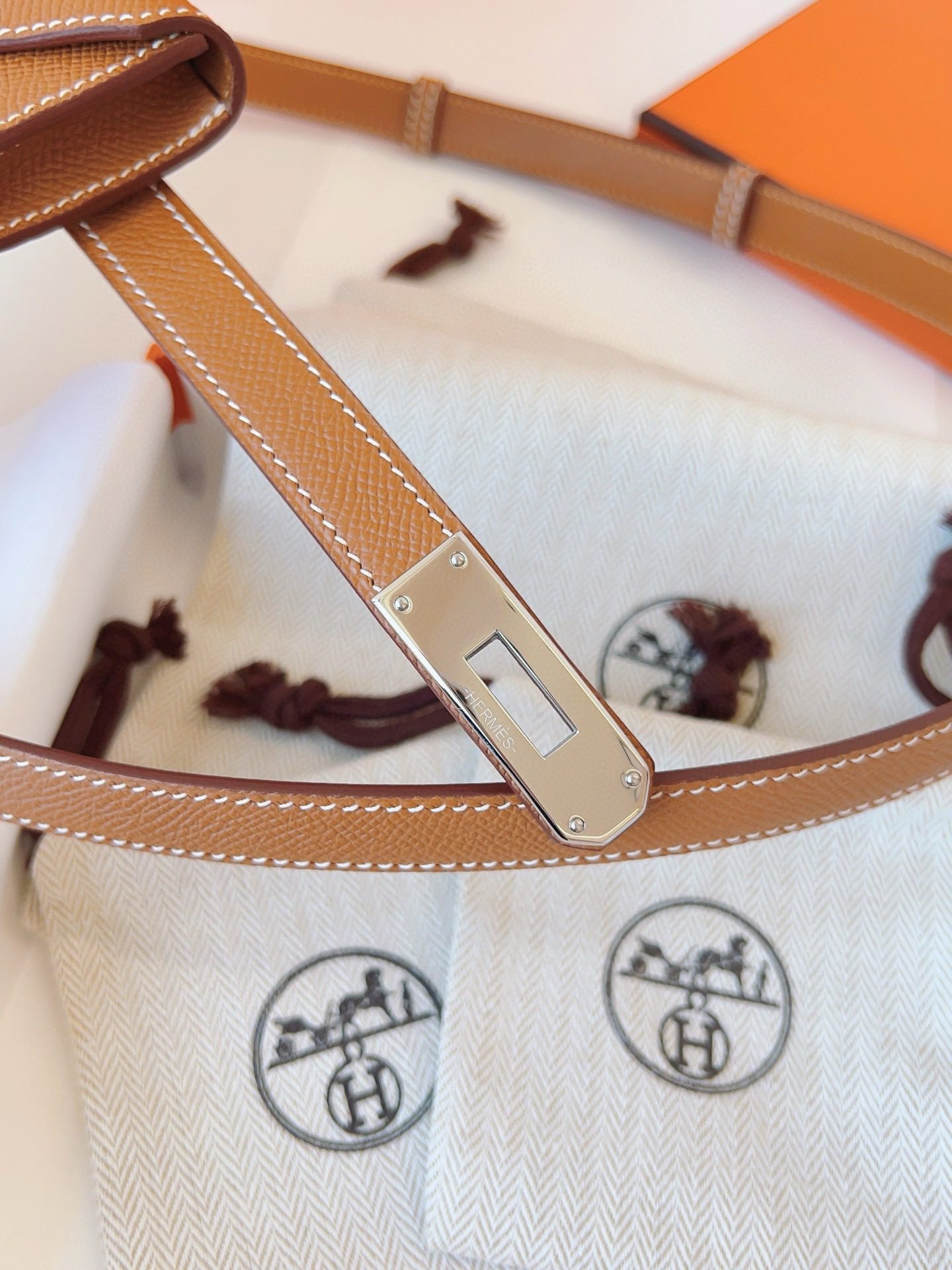 Hermès KELLY POCKET 18 Card belt view 3