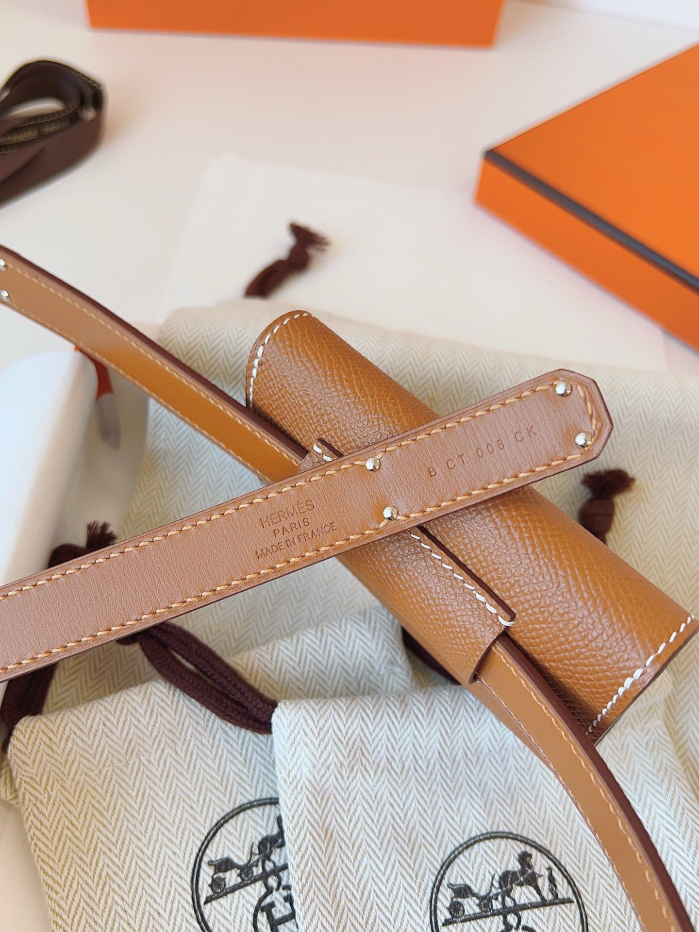Hermès KELLY POCKET 18 Card belt view 5
