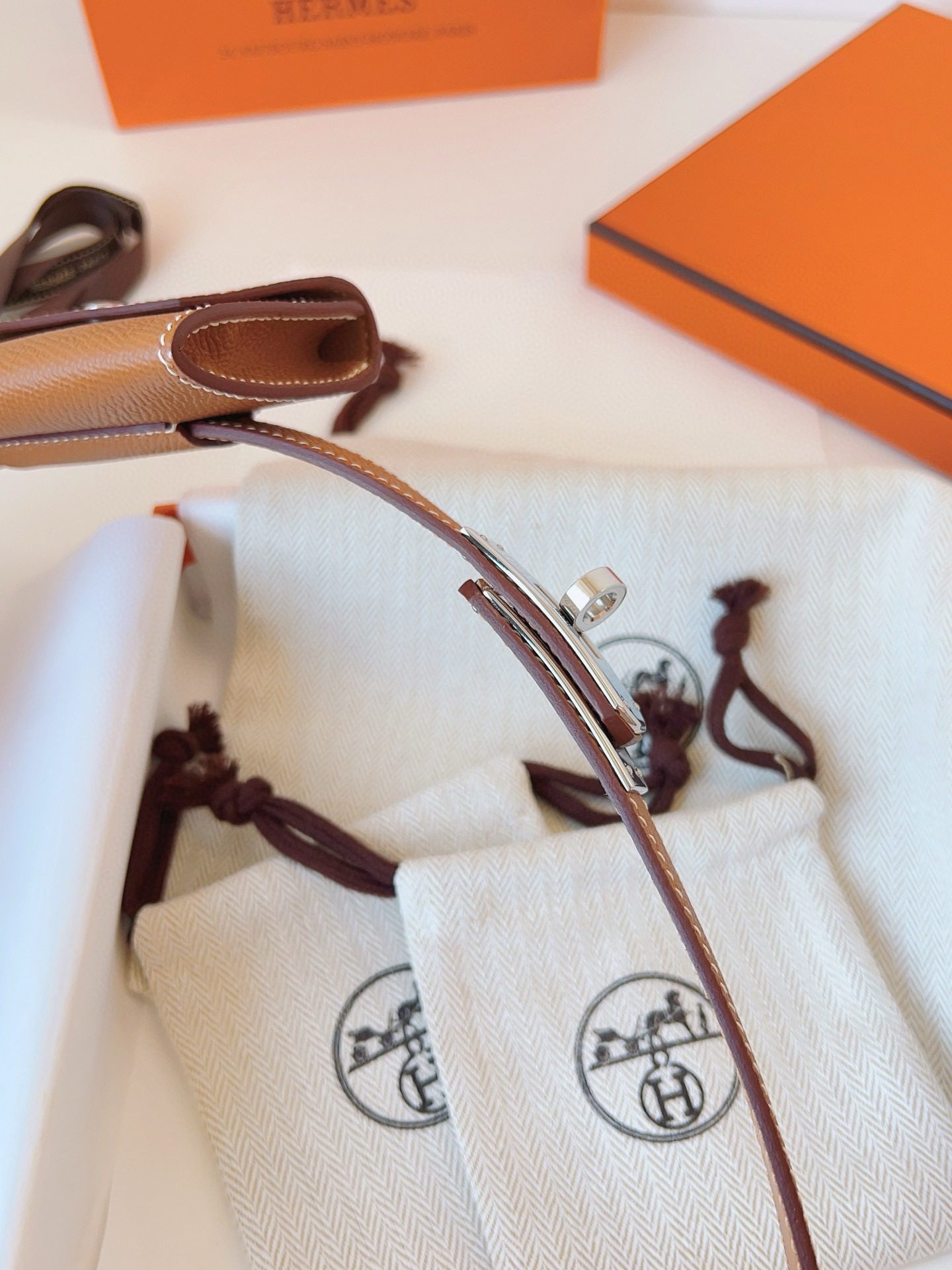 Hermès KELLY POCKET 18 Card belt view 7