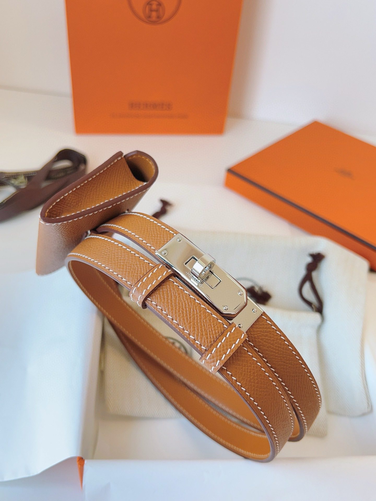 Hermès KELLY POCKET 18 Card belt view 9