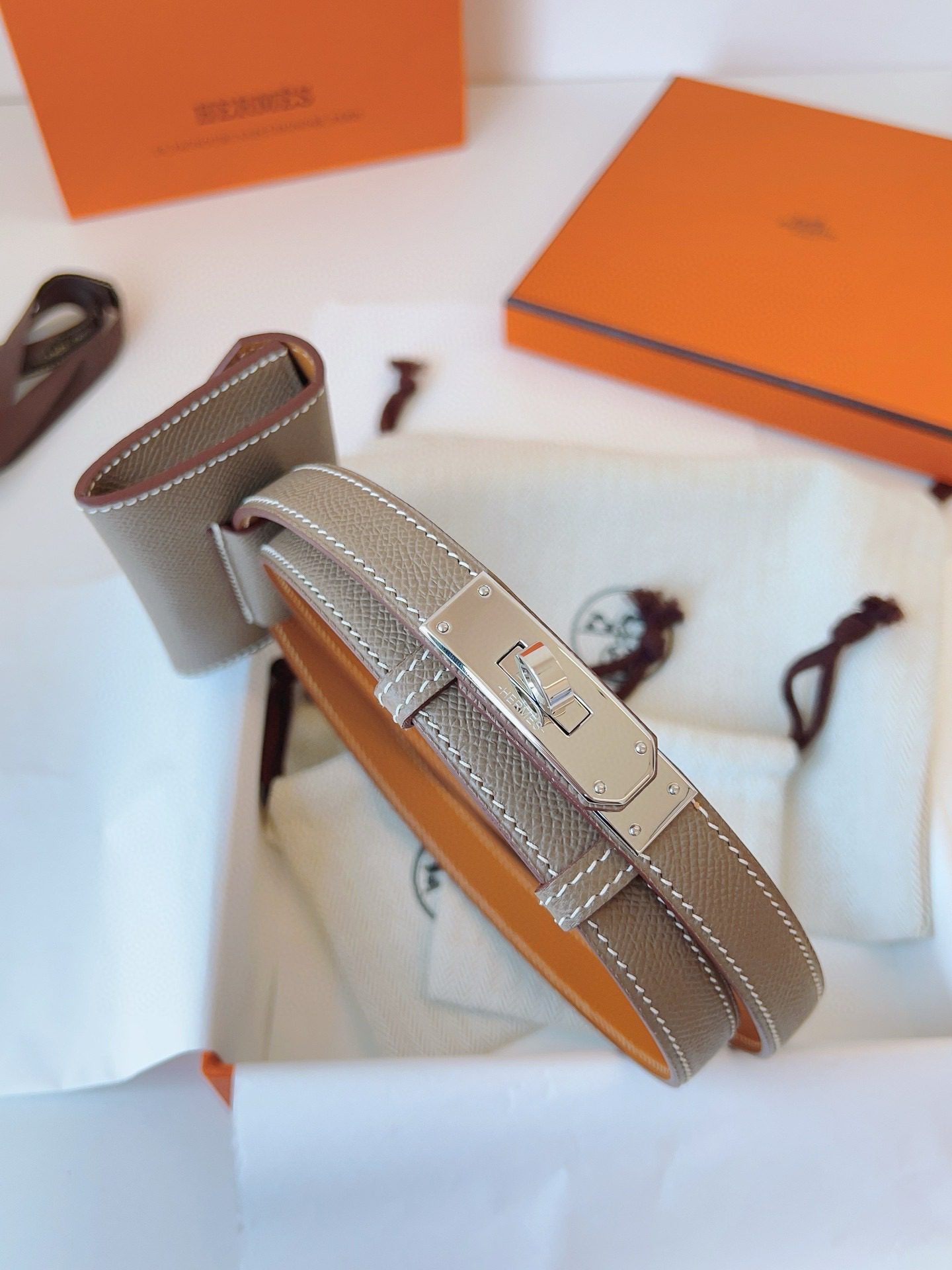 Hermès KELLY POCKET 18 Card belt view 12