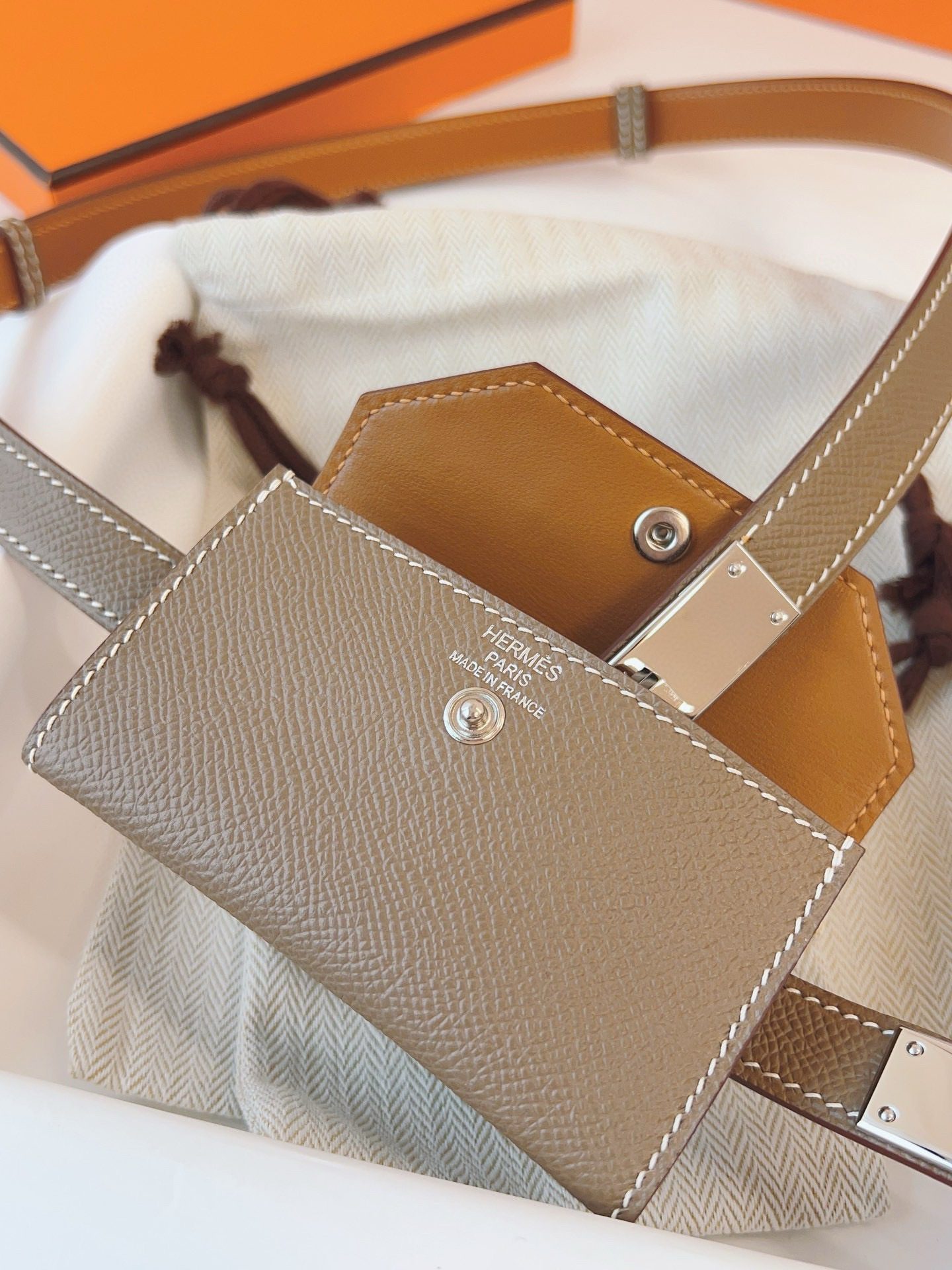 Hermès KELLY POCKET 18 Card belt view 3