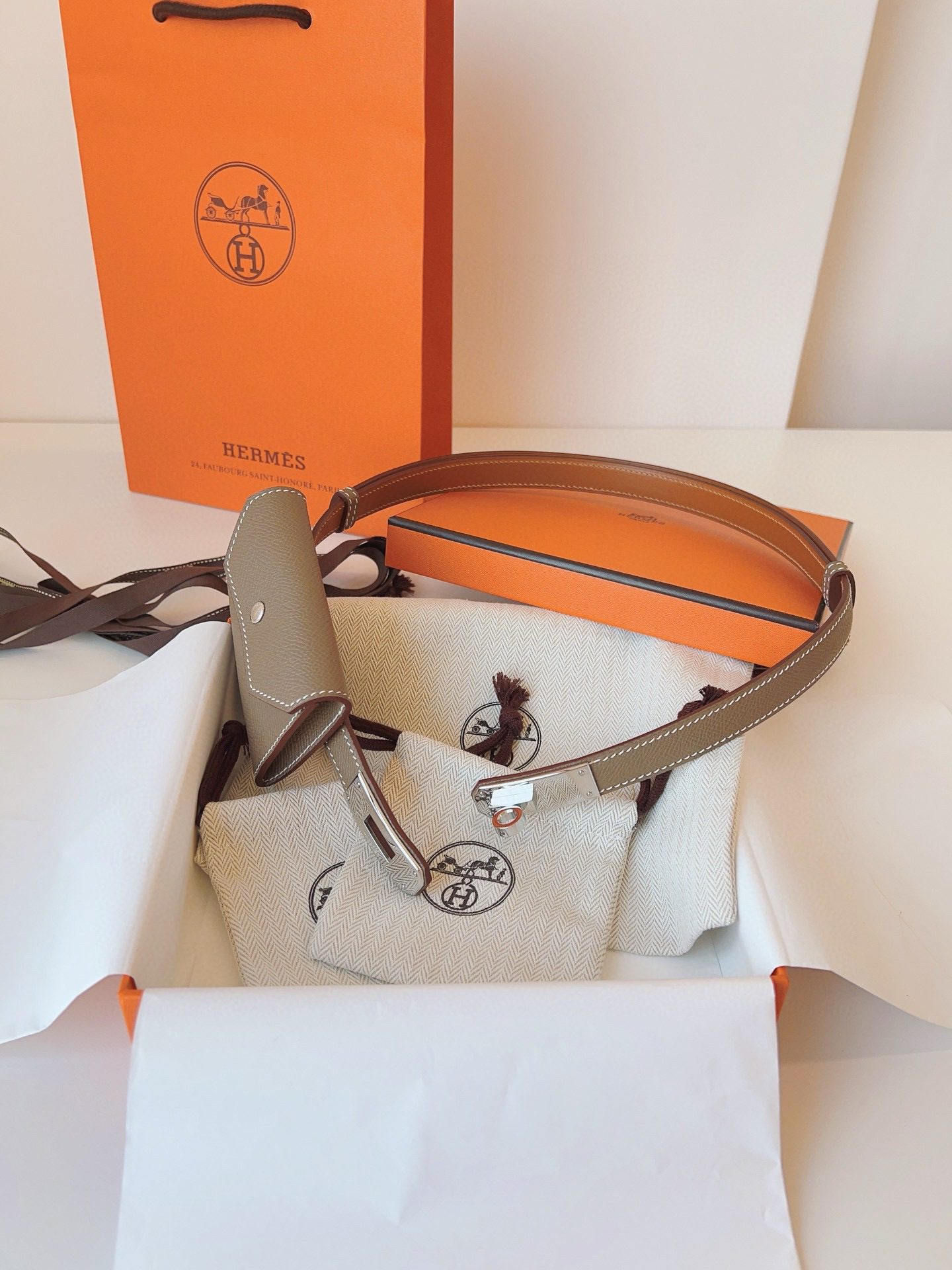 Hermès KELLY POCKET 18 Card belt view 5