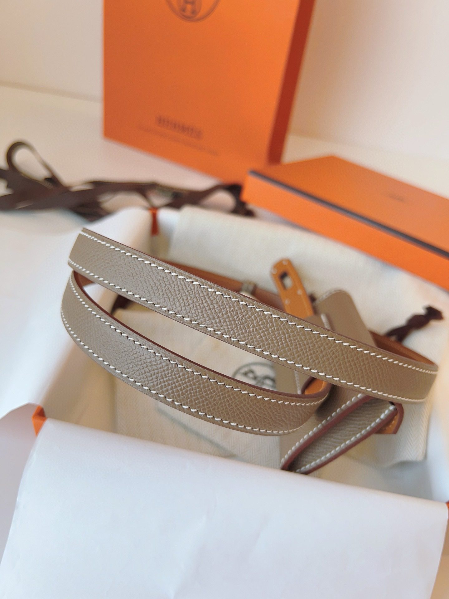 Hermès KELLY POCKET 18 Card belt view 6