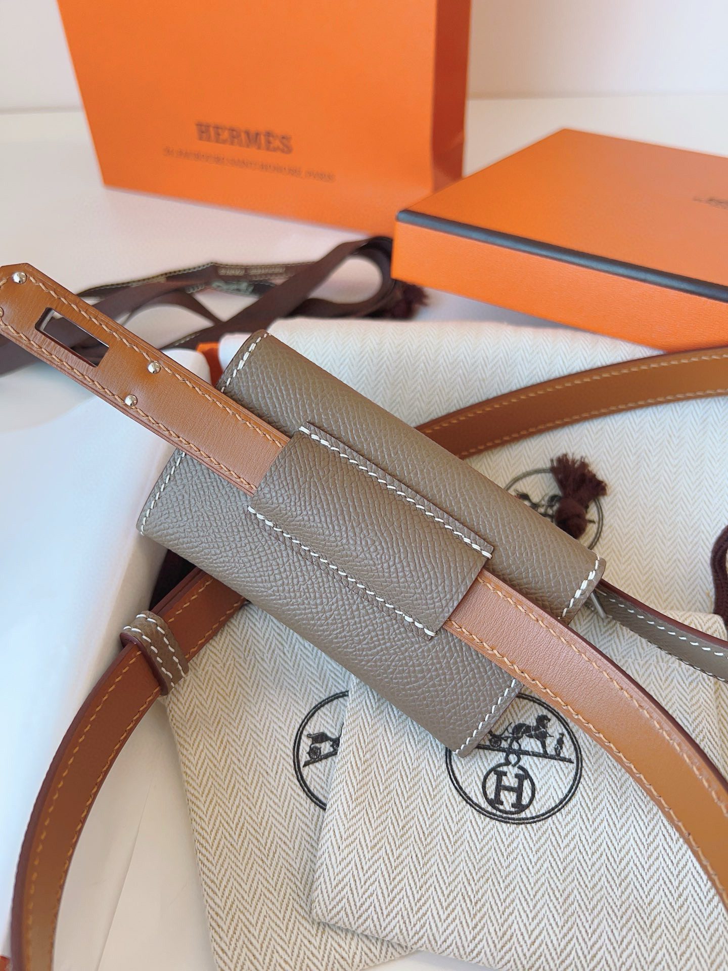 Hermès KELLY POCKET 18 Card belt view 7