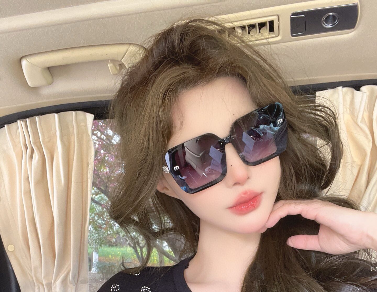 Miu Miu Square Sunglasses view 1