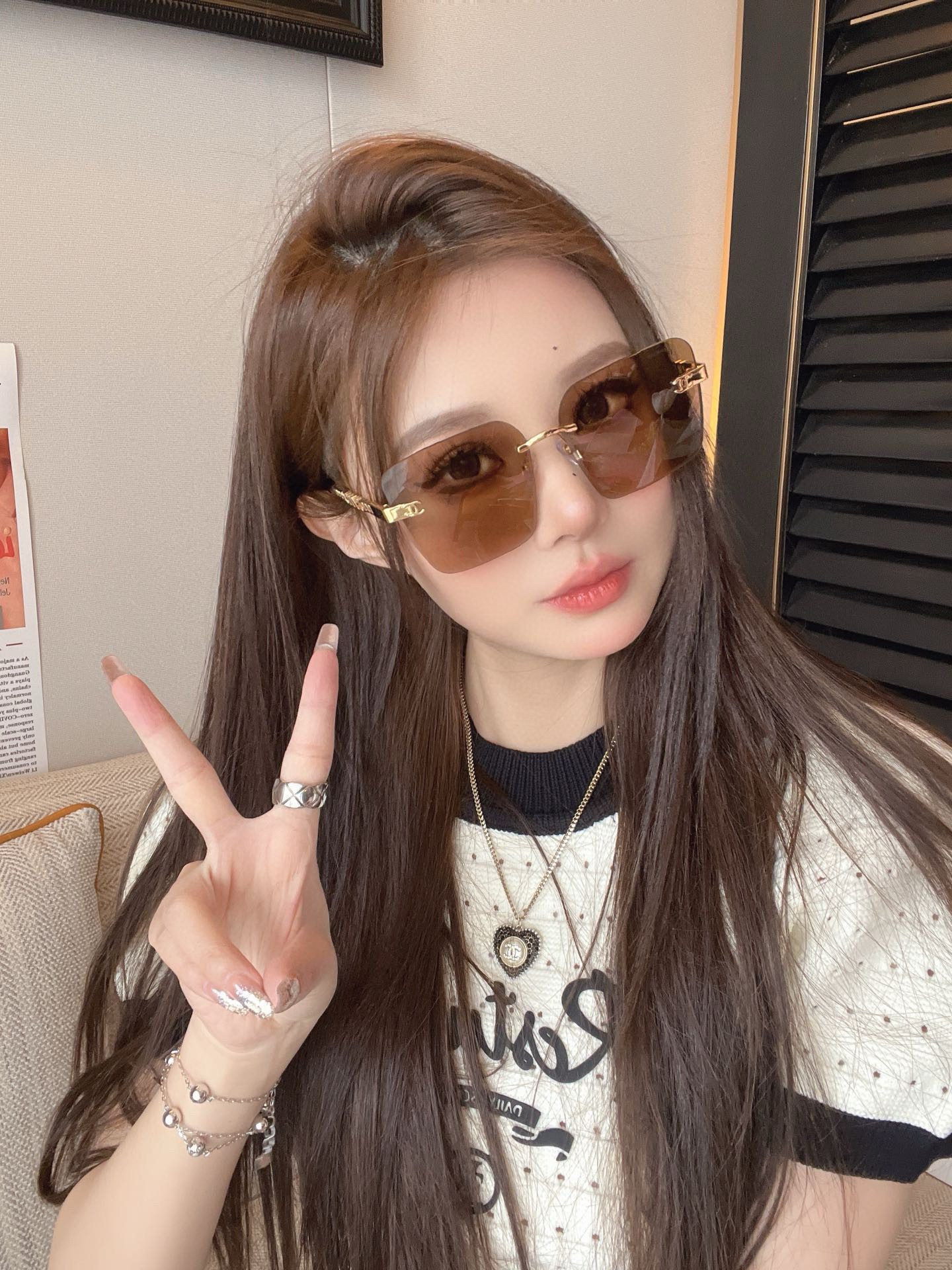 Chanel Square Sunglasses view 10
