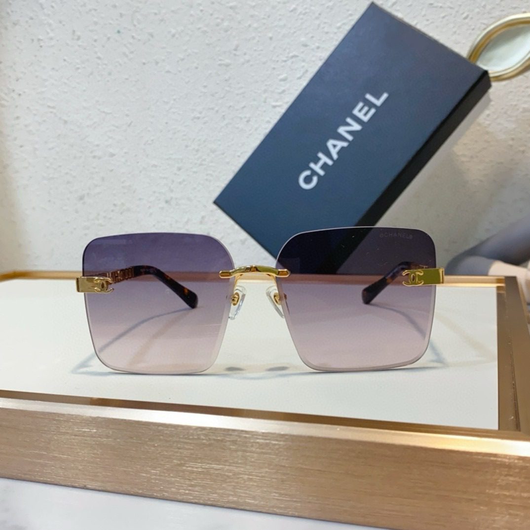 Chanel Square Sunglasses view 4